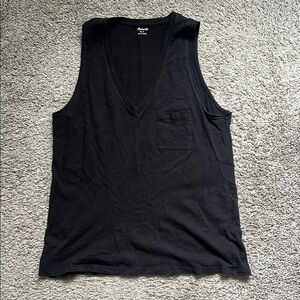 Madewell Black Tank Top